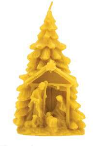 Forma silikonowa ŚWIĄTECZNA CHOINKA Z SZOPKĄ 13,5cm