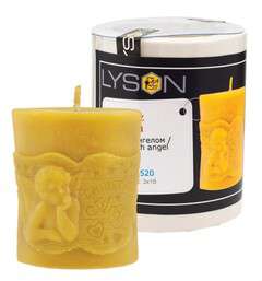 Forma silikonowa ŚWIECA Z ANIOŁEM 7cm