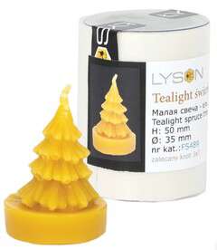 Forma Silikonowa TEALIGHT ŚWIERK