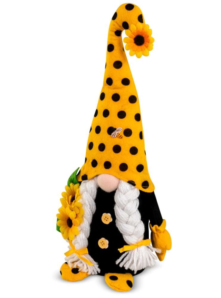 Pszczelarz Maskotka Krasnoludka z warkoczami 38cm