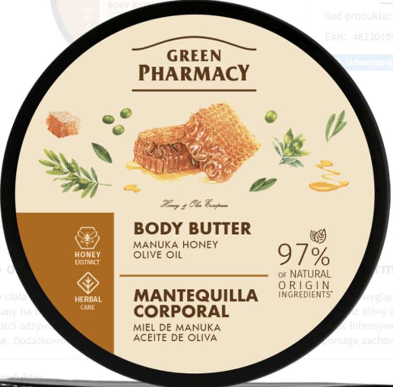 Masło do ciała Mód Manuka i Oliwa 200ml