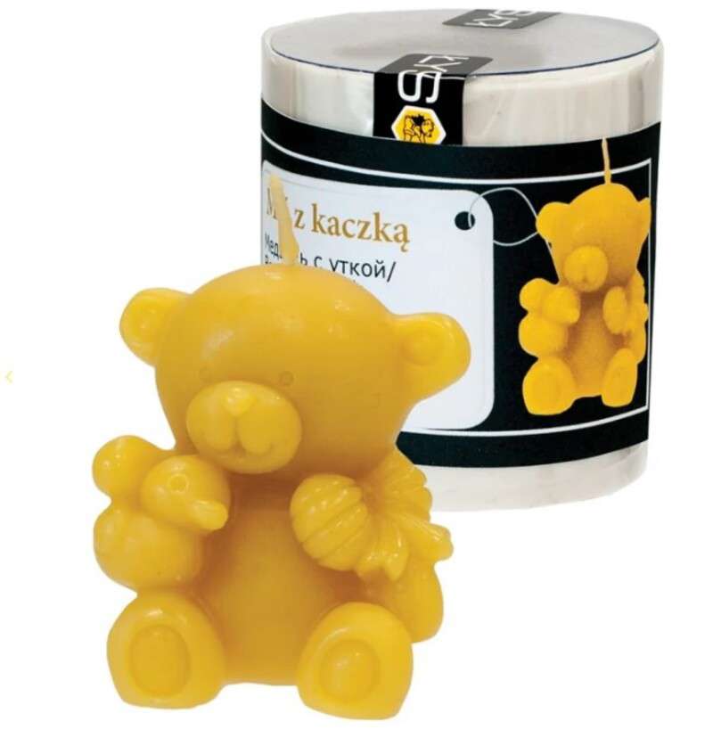 Forma silikonowa MIŚ Z KACZKĄ 5cm