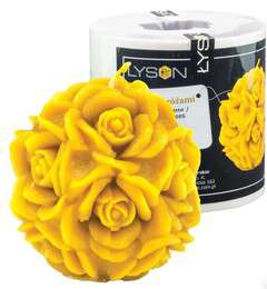 Forma silikonowa KULA Z RÓŻAMI 9 cm