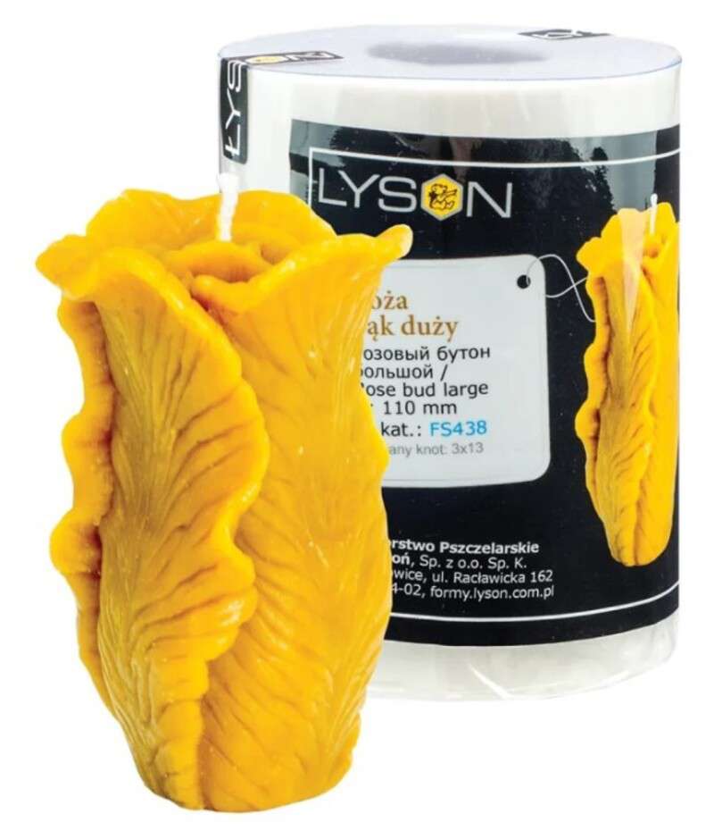 Forma siliknowa RÓŻA PĄK DUŻY 11 cm Forma siliknowa RÓŻA PĄK DUŻY 11 cm
