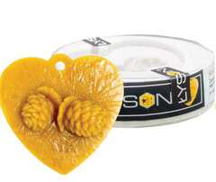 Forma silikonowa SERCE Z SZYSZKĄ- zawieszka