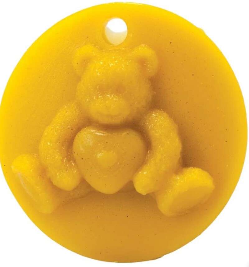 Forma silikonowa MIŚ Z SERDUSZKIEM ZAWIESZKA