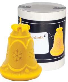 Forma silikonowa DZWONEK ZE ŚNIEŻYNKĄ 8cm