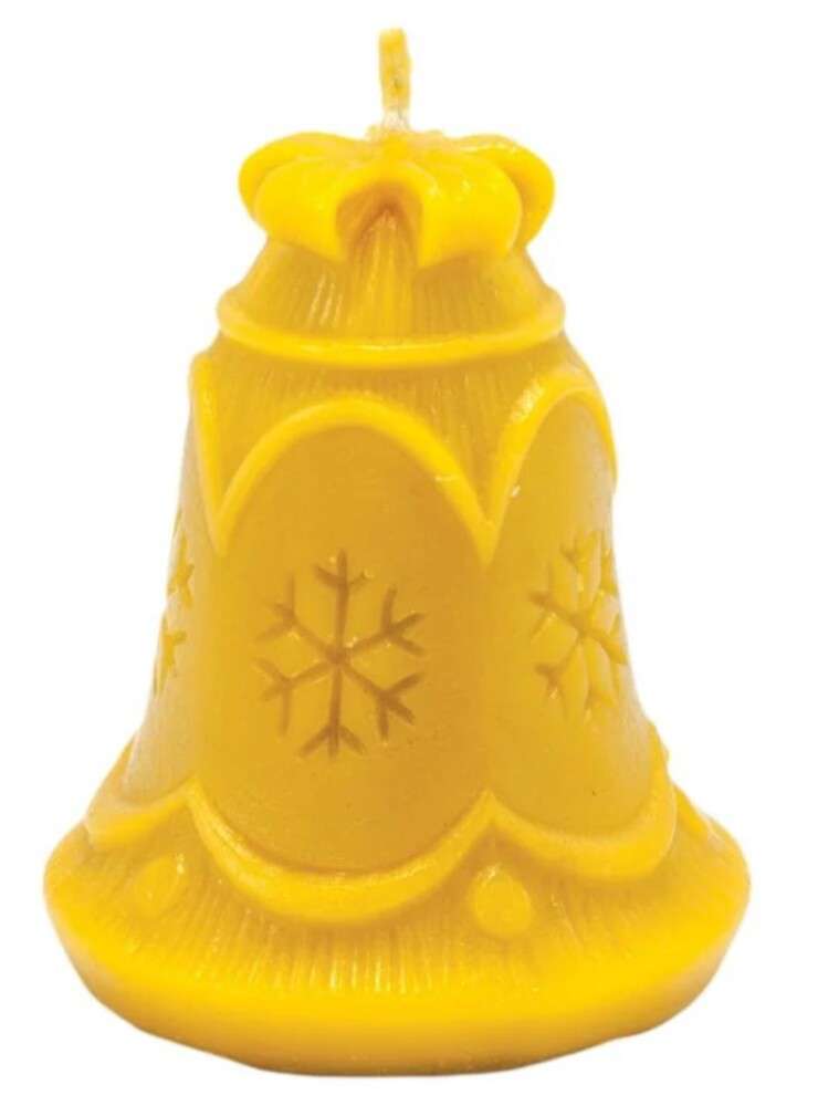 Forma silikonowa DZWONEK ZE ŚNIEŻYNKĄ 8cm