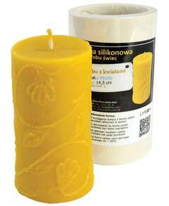 Forma silikonowa WALEC Z KWIATAMI 14,5cm