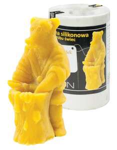 Forma silikonowa NIEDŹWIEDŹ Z PSZCZOŁĄ 11,5cm