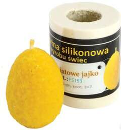 Forma silikonowa KWIATOWE JAJKO MAŁE 5,5cm