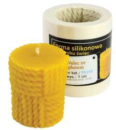 Forma silikonowa WALEC ZE SPLOTEM 7cm