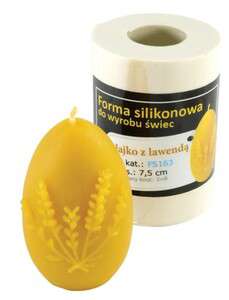Forma silikonowa JAJKO Z LAWENDĄ 7,5cm