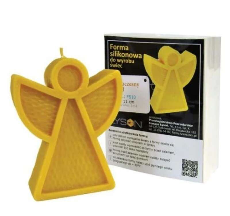 Forma silikonowa NOWOCZESNY ANIOŁ 11 cm