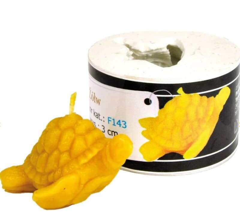 Forma silikonowa  ŻÓŁW 3 cm