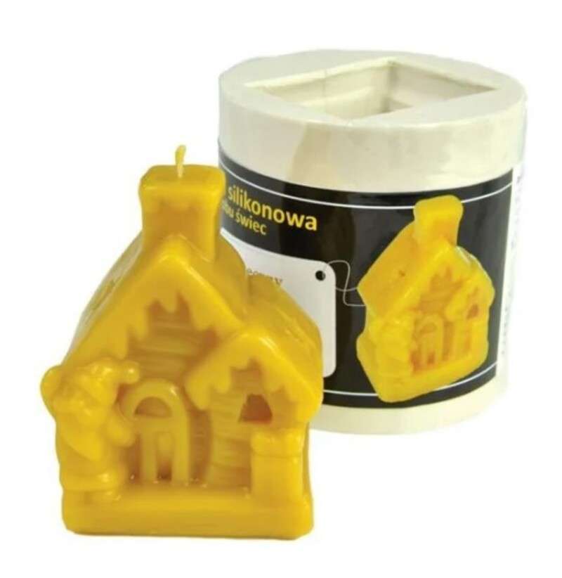 Forma silikonowa  ŚWIĄTECZNY DOMEK 8,5 cm