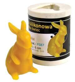 Forma silikonowa - ZAJĄC 6 cm