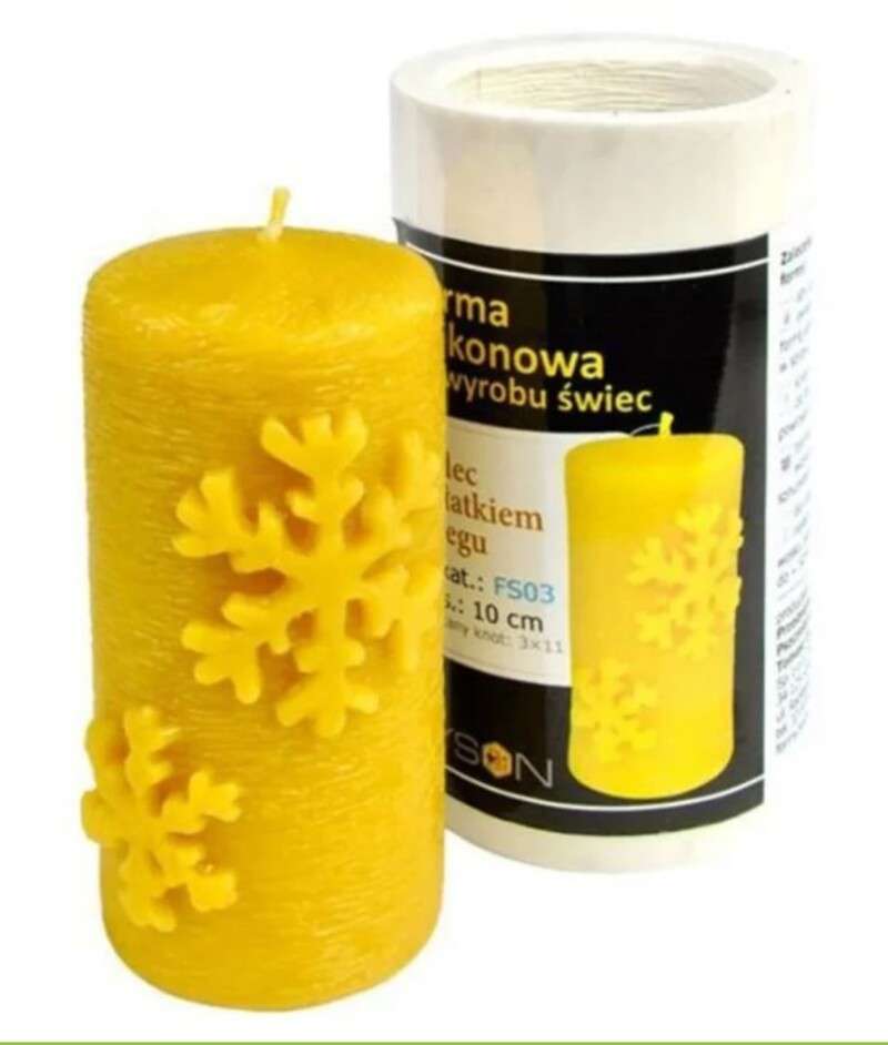 Forma silikonowa WALEC Z PŁATKIEM ŚNIEGU 10 cm