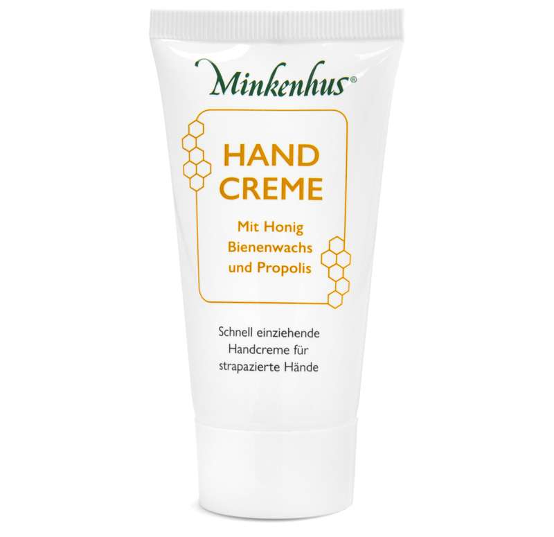 Krem do rąk z miodem i propolisem na bazie wosku pszczelego MINKENHUS® 50ml