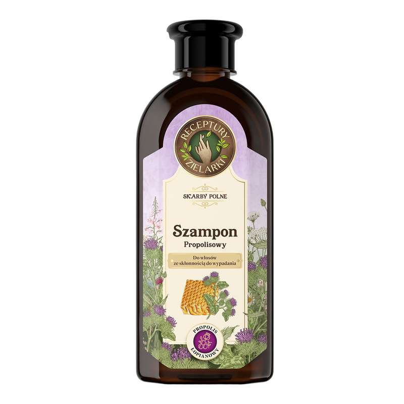 SZAMPON PROPOLIS I ŁOPIAN DO WŁOSÓW ZE SKŁONNOSCIĄ DO WYPADANIA 350ML