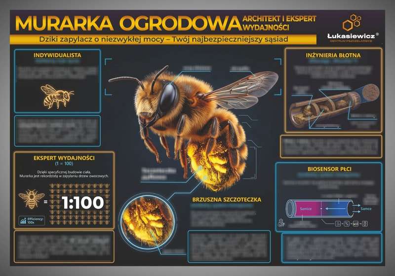 Tablica edukacyjna 60x42 MURARKA OGRODOWA: ARCHITEKT I EKSPERT WYDAJNOŚCI Tablica edukacyjna 60x42 MURARKA OGRODOWA: ARCHITEKT I EKSPERT WYDAJNOŚCI