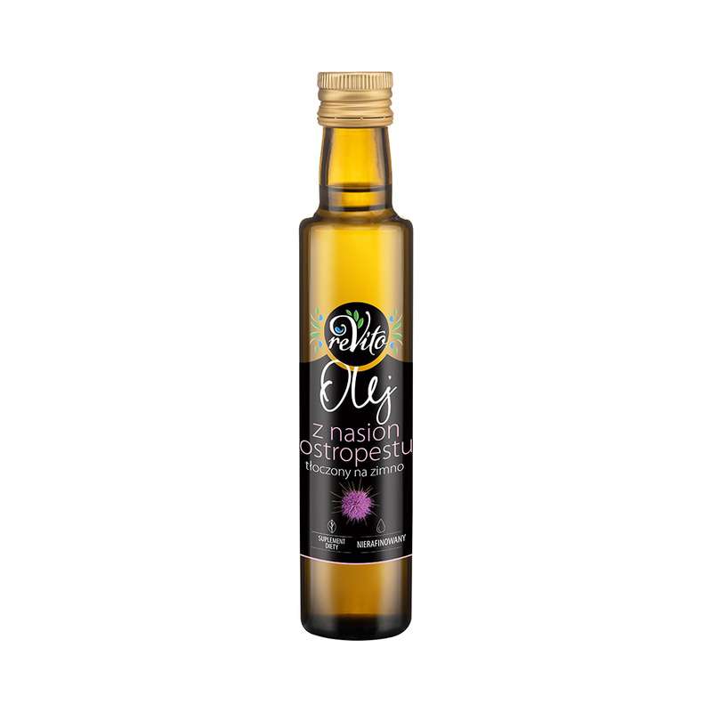 OLEJ Z OSTROPESTU TŁOCZONY NA ZIMNO 250g