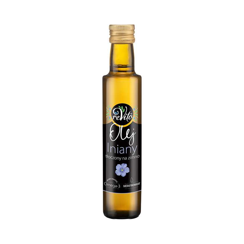 OLEJ LNIANY TŁOCZONY NA ZIMNO 250g