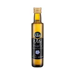 OLEJ LNIANY TŁOCZONY NA ZIMNO 250g