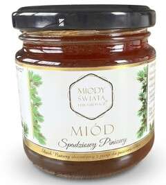 Miód spadziowy piniowy 250g, Miody Świata Łukasiewicz®