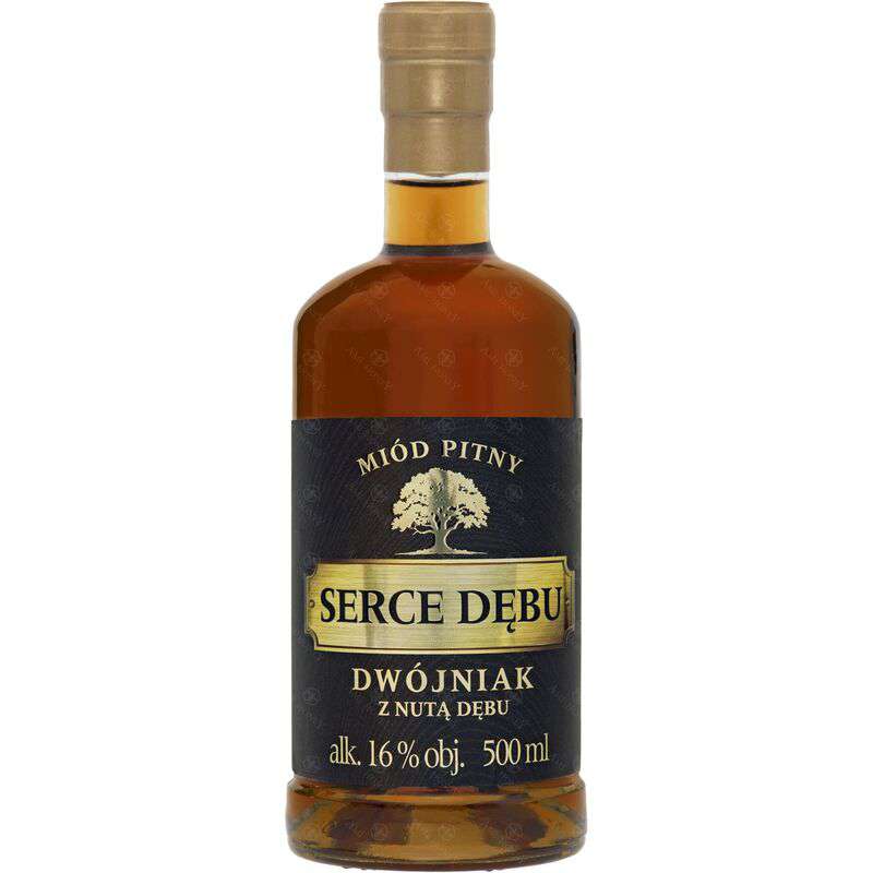 DWÓJNIAK Z NUTĄ DĘBU "SERCE DĘBU" 0,5L DWÓJNIAK Z NUTĄ DĘBU "SERCE DĘBU" 0,5L