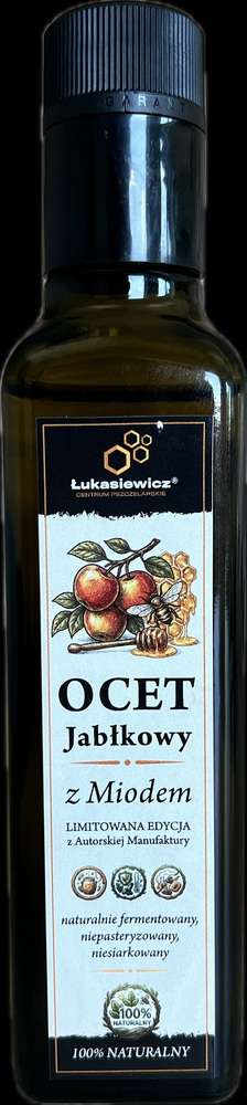 Ocet jabłkowy z miodem-100% naturalny 225ml Ocet jabłkowy z miodem-100% naturalny 225ml