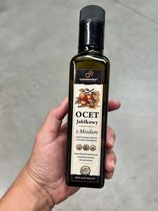 Ocet jabłkowy z miodem-100% naturalny 225ml