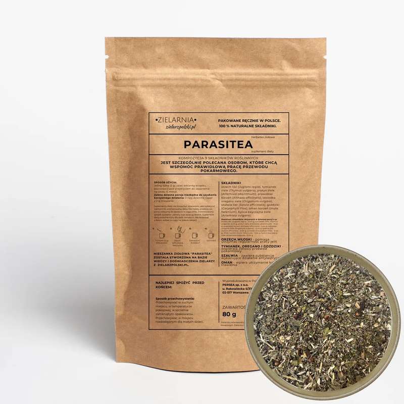 Herbatka ziołowa PARASITEA 80g Herbatka ziołowa PARASITEA 80g