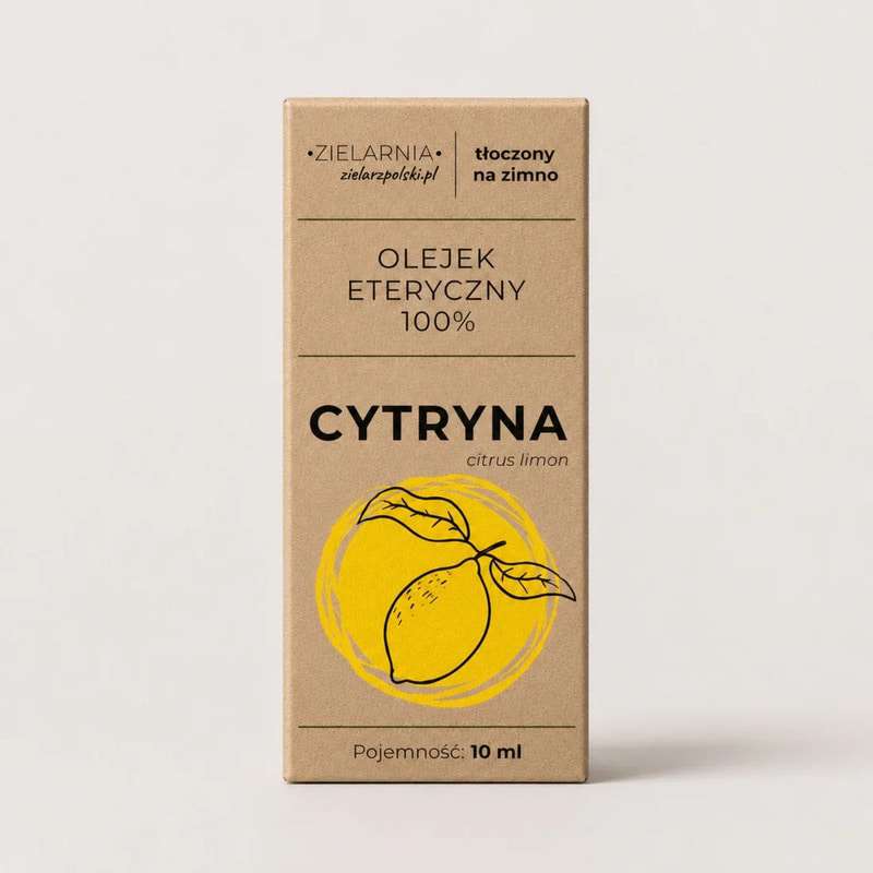 Olejek Eteryczny Cytryna 10ml Zielarzpolski